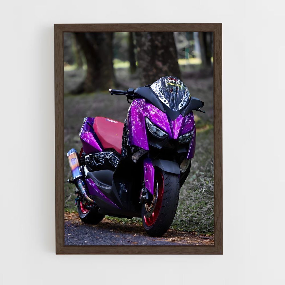Poster Balade Violet – affiche Yamaha (vue 5)